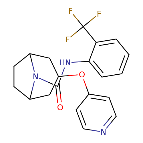 3-(pyridin-4-yloxy)-N-[2-(trifluoromethyl)phenyl]-8-azabicyclo[3.2.1]octane-8-carboxamide
