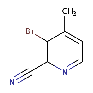 3-Bromo-4-methylpicolinonitrile