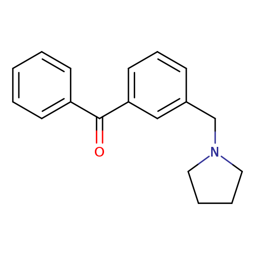 3-(Pyrrolidinomethyl)benzophenone
