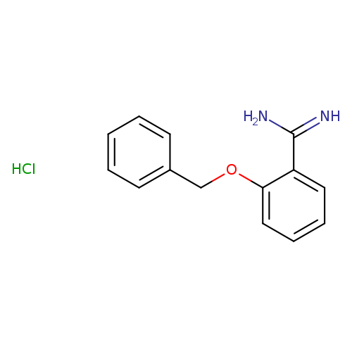 2-(benzyloxy)benzene-1-carboximidamide hydrochloride