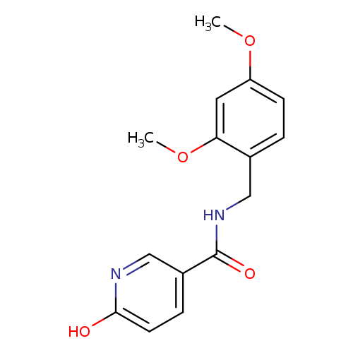 N-[(2,4-dimethoxyphenyl)methyl]-6-hydroxypyridine-3-carboxamide