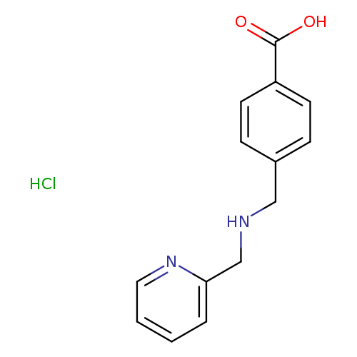 4-{[(2-pyridinylmethyl)amino]methyl}benzoic acid hydrochloride
