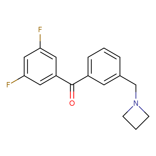 (3-(Azetidin-1-ylmethyl)phenyl)(3,5-difluorophenyl)methanone