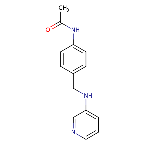 N-(4-{[(pyridin-3-yl)amino]methyl}phenyl)acetamide