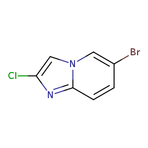 IMidazo[1,2-a]pyridine, 6-broMo-2-chloro-
