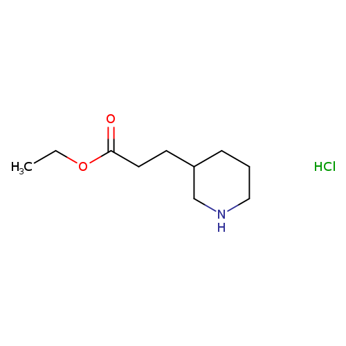 ethyl 3-(piperidin-3-yl)propanoate hydrochloride