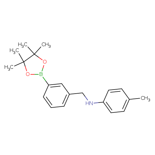 4-methyl-N-{[3-(4,4,5,5-tetramethyl-1,3,2-dioxaborolan-2-yl)phenyl]methyl}aniline
