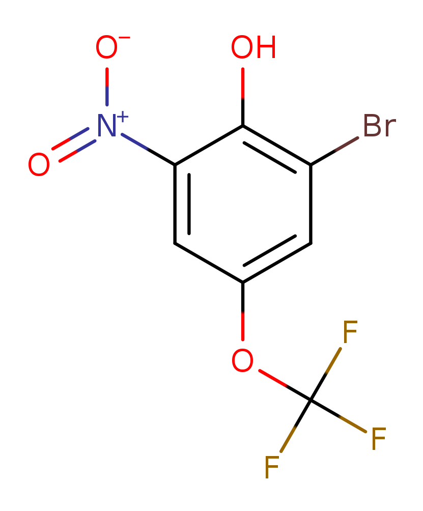 2-Bromo-6-nitro-4-(trifluoromethoxy)phenol
