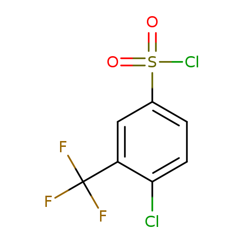 4-Chloro-3-(trifluoromethyl)benzene-1-sulfonyl chloride