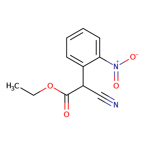 Ethyl 2-cyano-2-(2-nitrophenyl)acetate