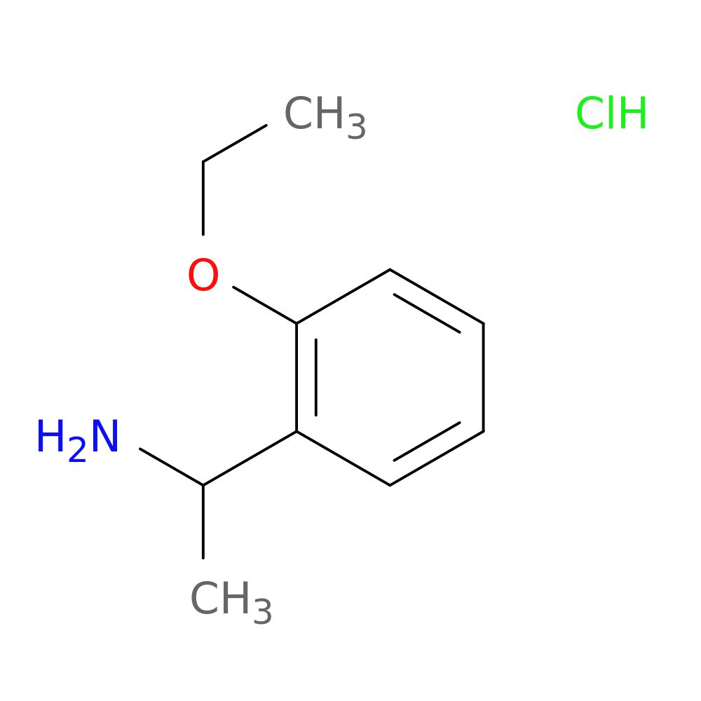 [1-(2-Ethoxyphenyl)ethyl]amine hydrochloride