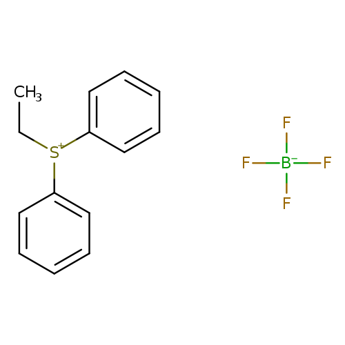 DIPHENYL(ETHYL)SULPHONIUM TETRAFLUOROBORATE, 97