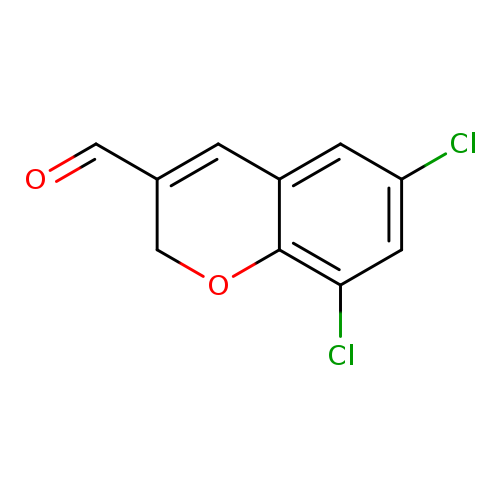 2H-1-Benzopyran-3-carboxaldehyde, 6,8-dichloro-