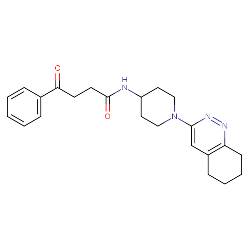 4-oxo-4-phenyl-N-[1-(5,6,7,8-tetrahydrocinnolin-3-yl)piperidin-4-yl]butanamide