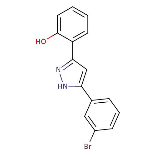 2-(5-(3-Bromophenyl)-1H-pyrazol-3-yl)phenol