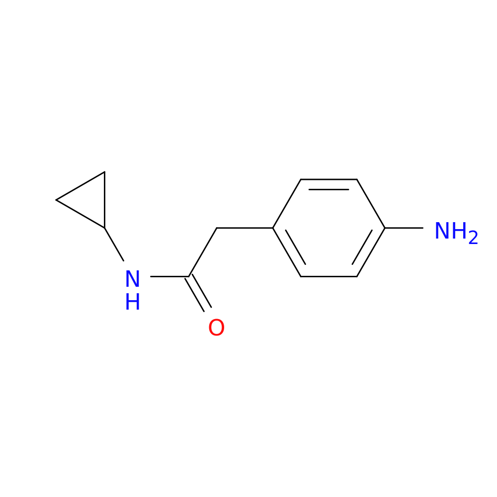 2-(4-Aminophenyl)-n-cyclopropylacetamide