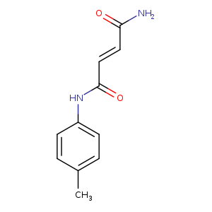 But-2-enedioic acid amide p-tolylamide