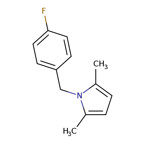 1-(4-fluorobenzyl)-2,5-dimethyl-1H-pyrrole