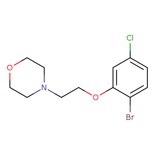 2-(2-Morpholinoethoxy)-1-bromo-4-chlorobenzene