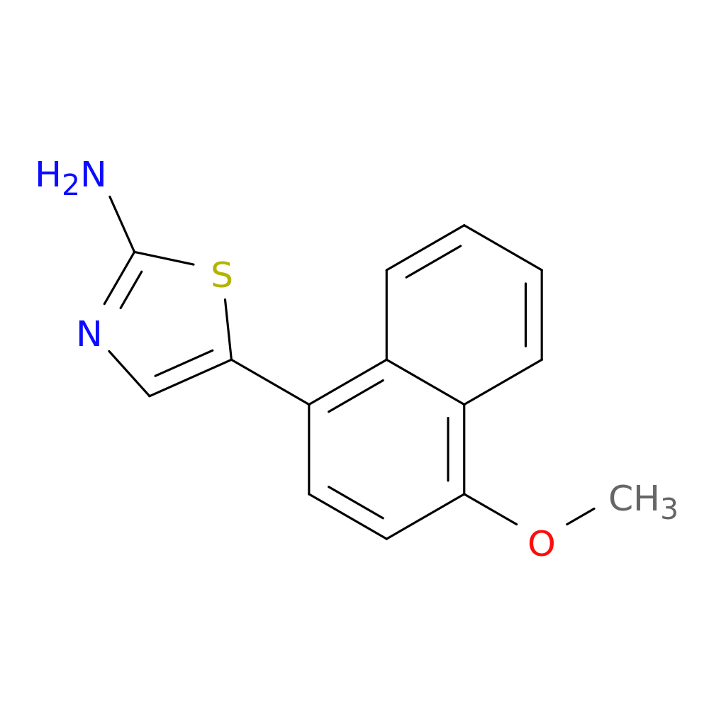 5-(4-Methoxynaphthalen-1-yl)thiazol-2-amine