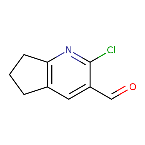 2-chloro-5H,6H,7H-cyclopenta[b]pyridine-3-carbaldehyde