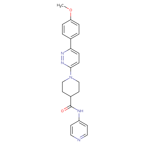 1-[6-(4-methoxyphenyl)pyridazin-3-yl]-N-(pyridin-4-yl)piperidine-4-carboxamide