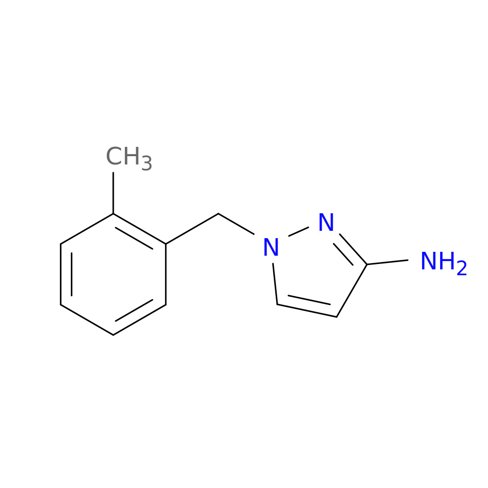 1-[(2-methylphenyl)methyl]-1H-pyrazol-3-amine