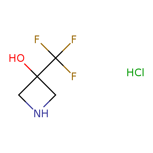 3-(Trifluoromethyl)azetidin-3-ol hydrochloride