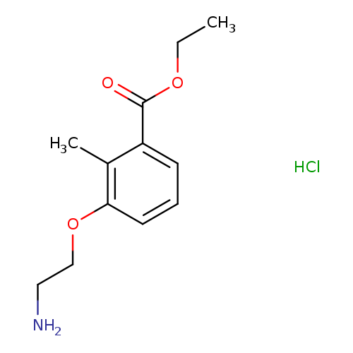 ethyl 3-(2-aminoethoxy)-2-methylbenzoate hydrochloride