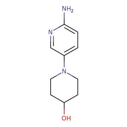 4-Piperidinol, 1-(6-amino-3-pyridinyl)-