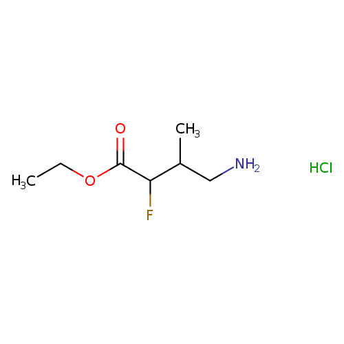 ethyl4-amino-2-fluoro-3-methylbutanoatehydrochloride,Mixtureofdiastereomers