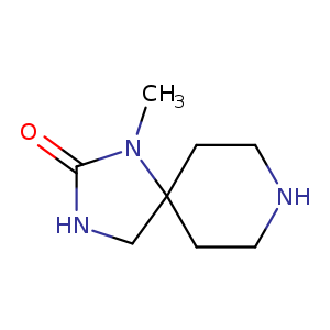 1-methyl-1,3,8-triazaspiro[4.5]decan-2-one