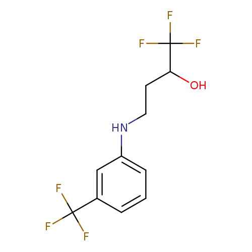 1,1,1-trifluoro-4-{[3-(trifluoromethyl)phenyl]amino}butan-2-ol