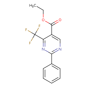 ethyl 2-phenyl-4-(trifluoromethyl)pyrimidine-5-carboxylate