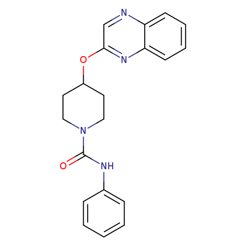 N-phenyl-4-(quinoxalin-2-yloxy)piperidine-1-carboxamide