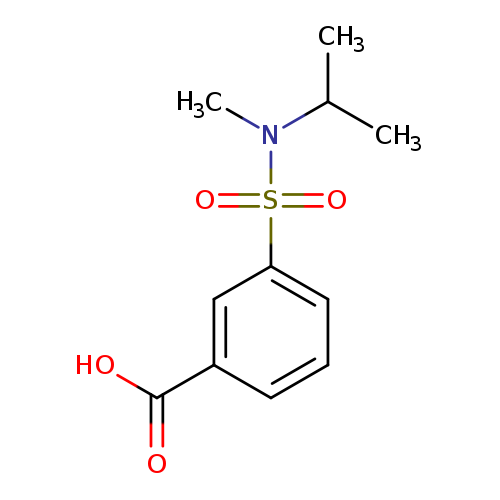 3-([Isopropyl(methyl)amino]sulfonyl)benzoic acid