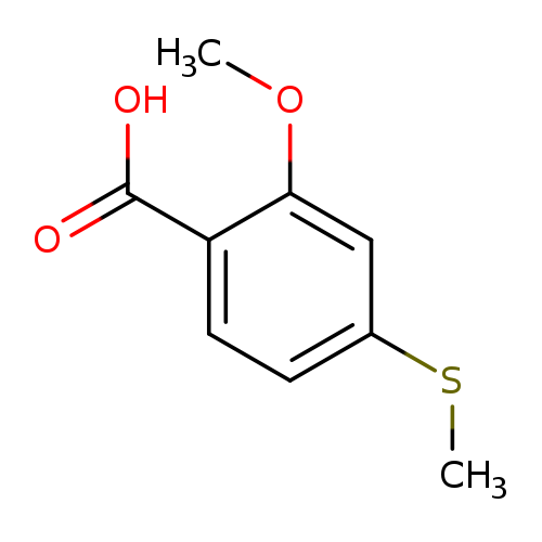 2-METHOXY-4-(METHYLTHIO)BENZOIC ACID, 96
