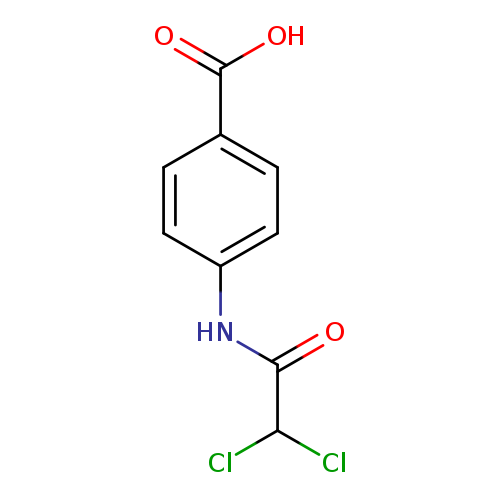 4-[(dichloroacetyl)amino]benzoic acid