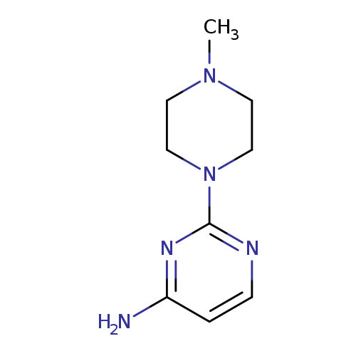 2-(4-Methyl-1-piperazinyl)-4-pyrimidinamine