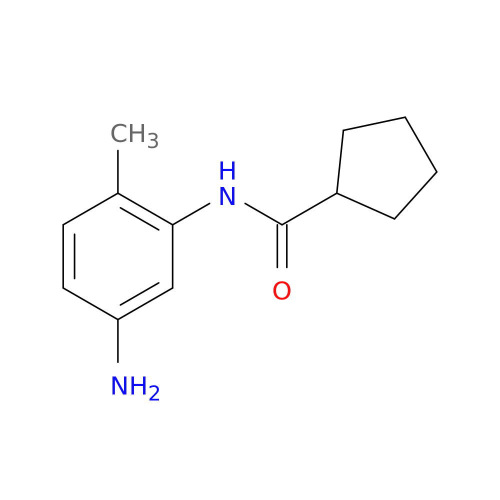 N-(5-AMINO-2-METHYLPHENYL)CYCLOPENTANECARBOXAMIDE