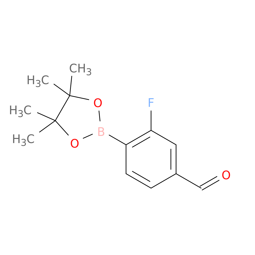 3-Fluoro-4-(4,4,5,5-tetramethyl-1,3,2-dioxaborolan-2-yl)benzaldehyde