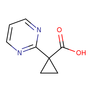 1-(Pyrimidin-2-yl)cyclopropanecarboxylic acid