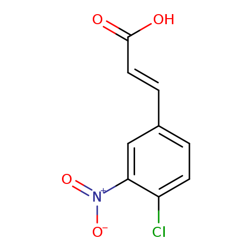 3-(4-chloro-3-nitrophenyl)prop-2-enoic acid