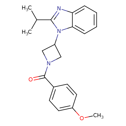 1-[1-(4-methoxybenzoyl)azetidin-3-yl]-2-(propan-2-yl)-1H-1,3-benzodiazole
