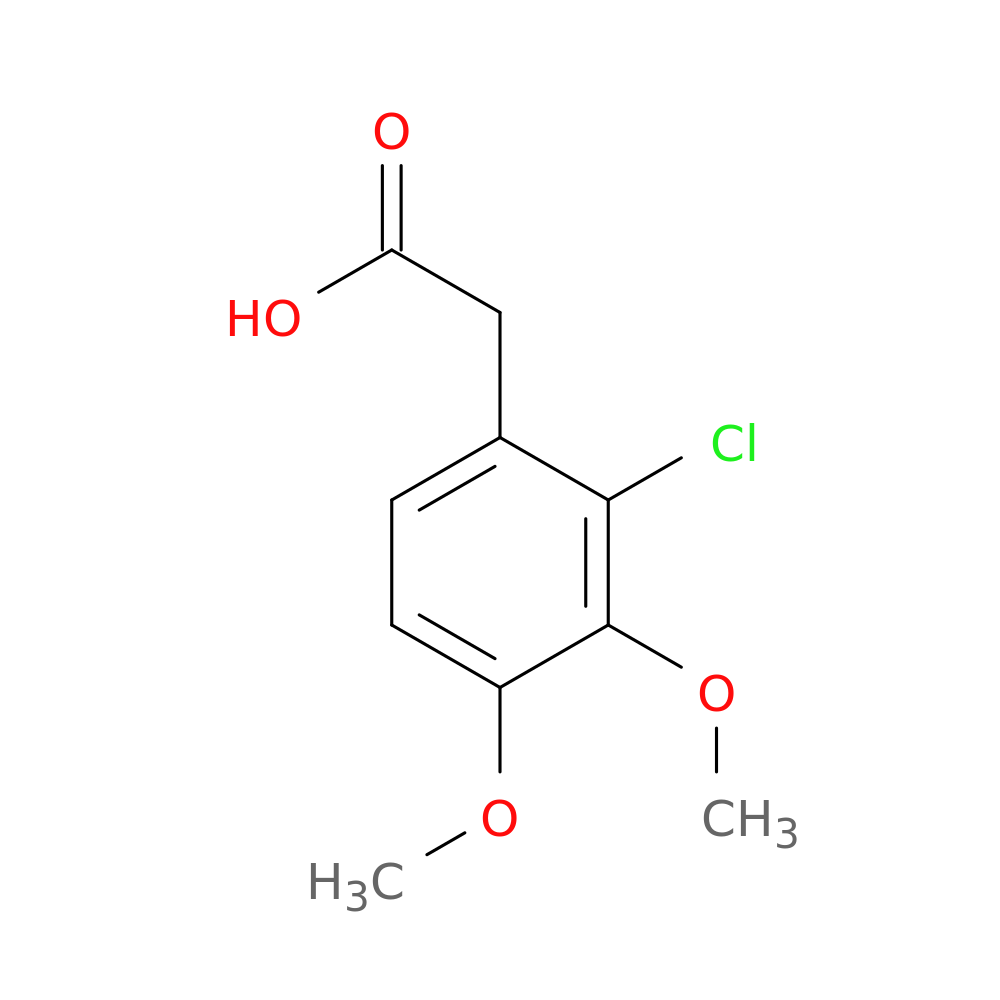 2-(2-Chloro-3,4-dimethoxyphenyl)acetic acid
