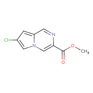 methyl 7-chloropyrrolo[1,2-a]pyrazine-3-carboxylate