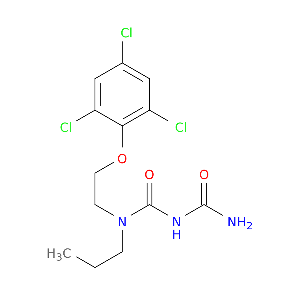1-({propyl[2-(2,4,6-trichlorophenoxy)ethyl]carbamoyl}amino)formamide