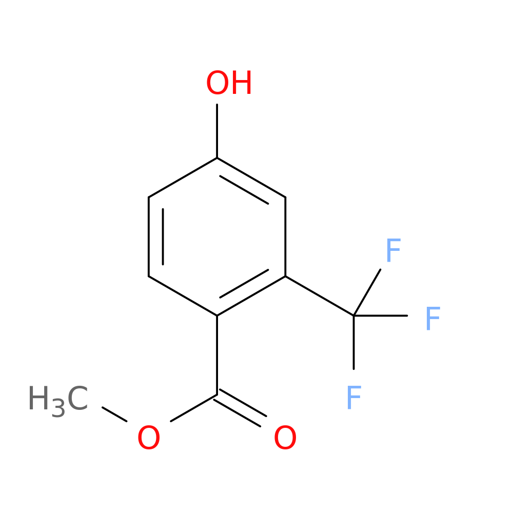 Benzoic acid, 4-hydroxy-2-(trifluoromethyl)-, methyl ester