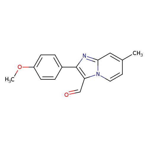 2-(4-Methoxy-phenyl)-7-methyl-imidazo[1,2-a]-pyridine-3-carbaldehyde