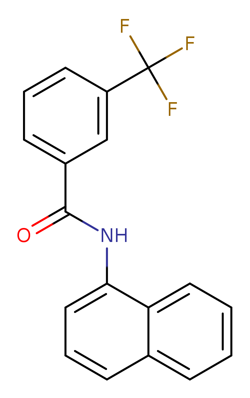 N-(1-naphthyl)-3-(trifluoromethyl)benzamide